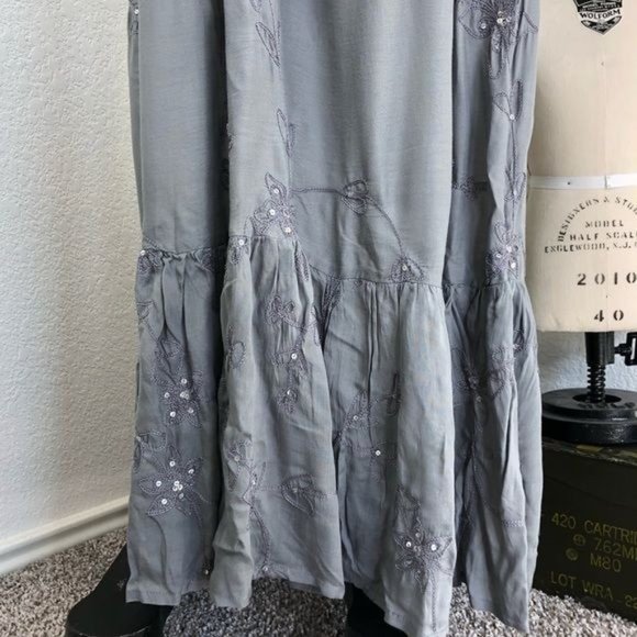 Coolchange Embroidered Rajasthan Maxi Sequin Dress - Picture 7 of 10